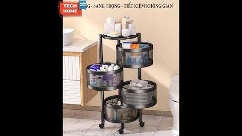 Kệ tròn xoay đa năng