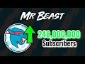 Mrbeast hitting 248 million subscribers  moment 315