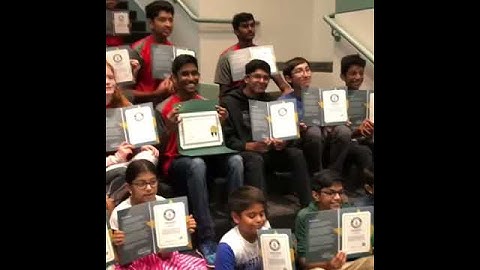 Dublin Robotics Students Guinness Record VEX Robotics