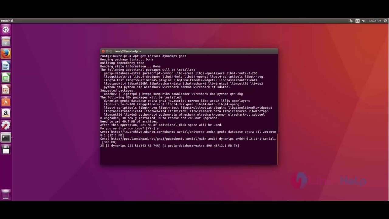 How To Install Gns3 On Ubuntu 16 04 Linuxhelp Tutorials<script async src=