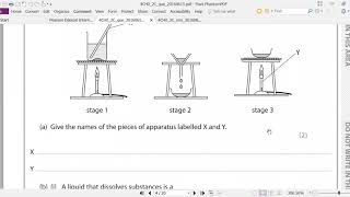 Edexcel IGCSE Chemistry 2016 May Paper 1 Q16 and Paper 2 (starting)