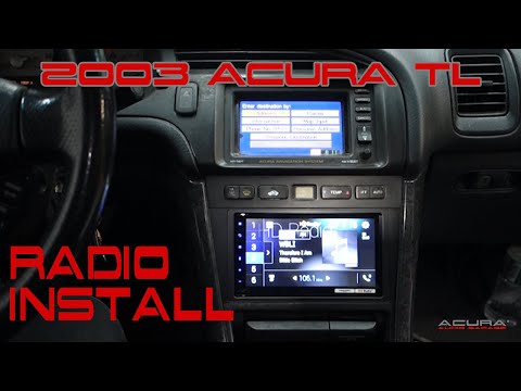 2003 Acura TL Type S Aftermarket Radio Install - Pioneer DMH-2660NEX