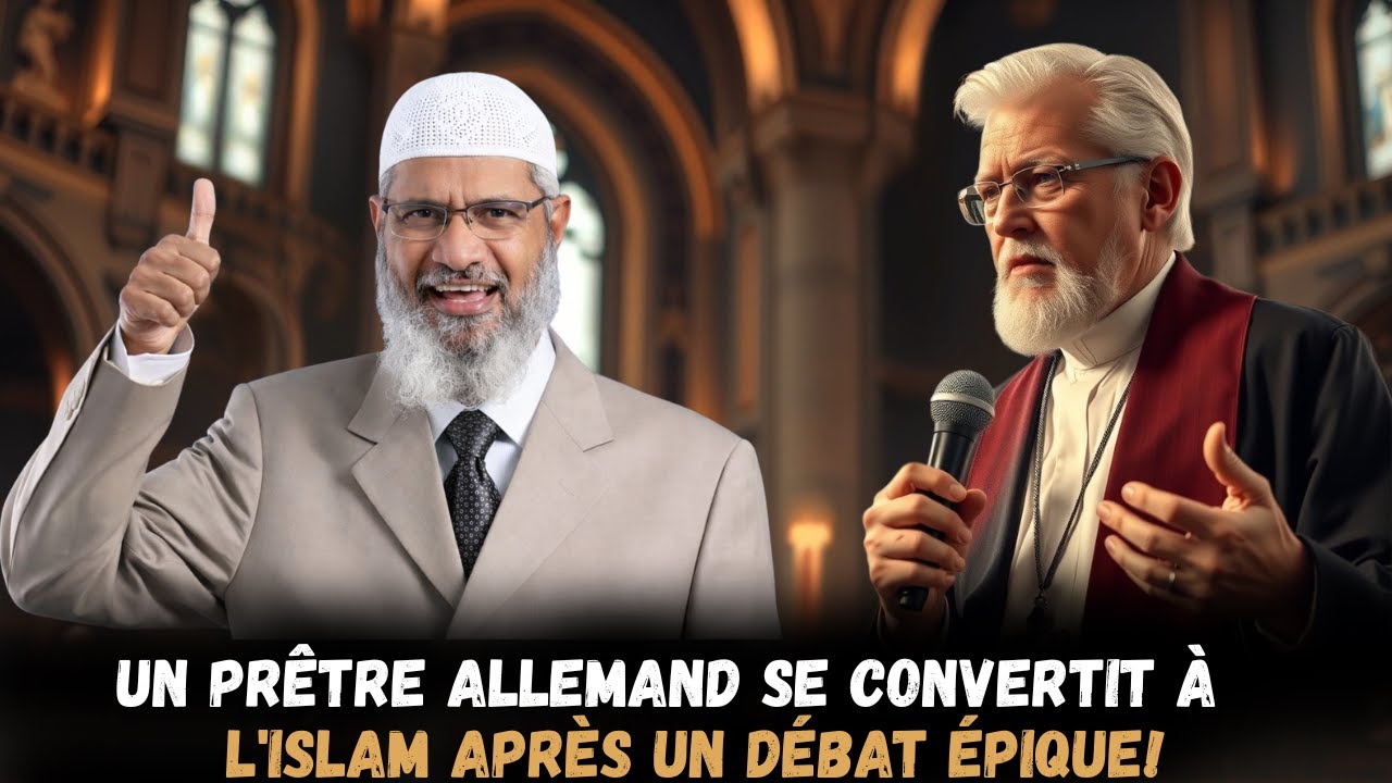 Le prêtre embrasse l’Islam après une rencontre choc avec le Dr Zakir Naik révélant la vérité.