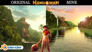 I Loved This scene From Hanuman Trailer So I Created My Own | Using VFX