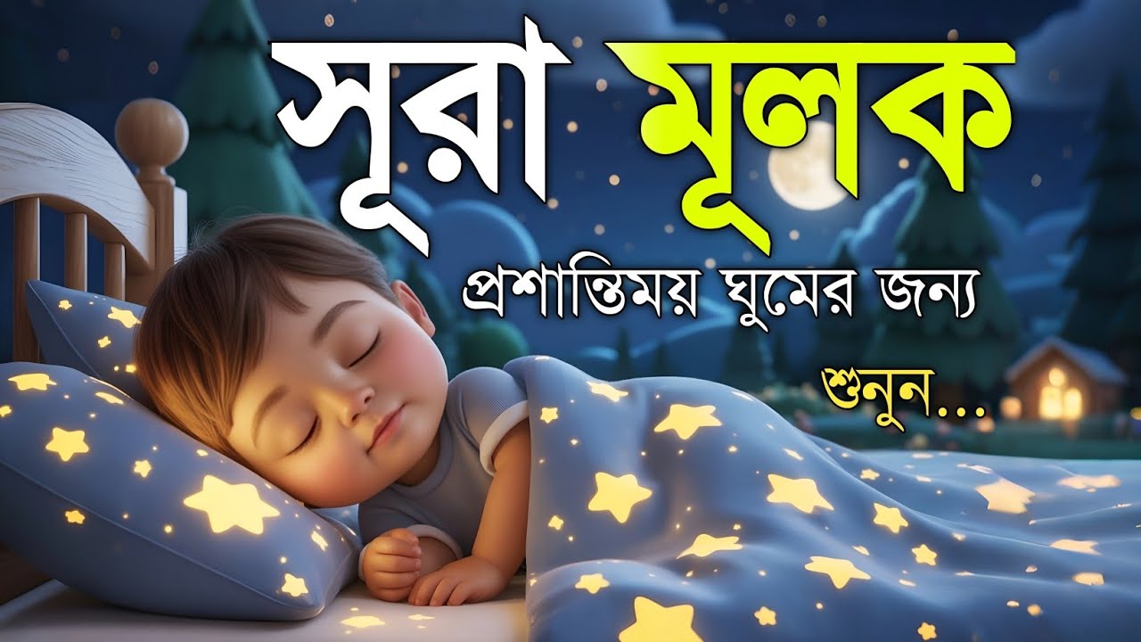 ঘুমানোর আগে এই তেলাওয়াত শুনুন সূরা আল মূলক খুব সুন্দর তেলাওয়াত | Surah Mulk Bangla - Shamsul Haque