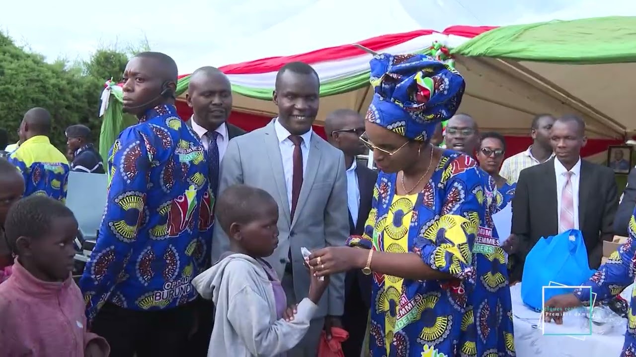 Les grandes réalisations de la Première Dame du Burundi dans les différents secteurs de la vie.