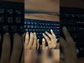 Touch typing | Basic typing | English Home keys | #typingspeed #typing #ntpc #chsl #bhc