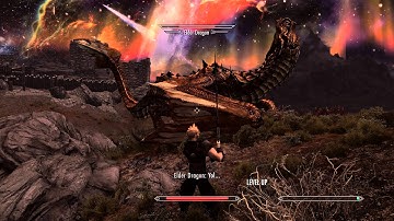 Final Fantasy VII MOD - Skyrim [4k]