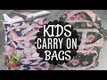 KIDS CARRY ON AIRPLANE BAGS | WHAT TO PACK FOR DISNEY VACATION | KEEP THEM BUSY!