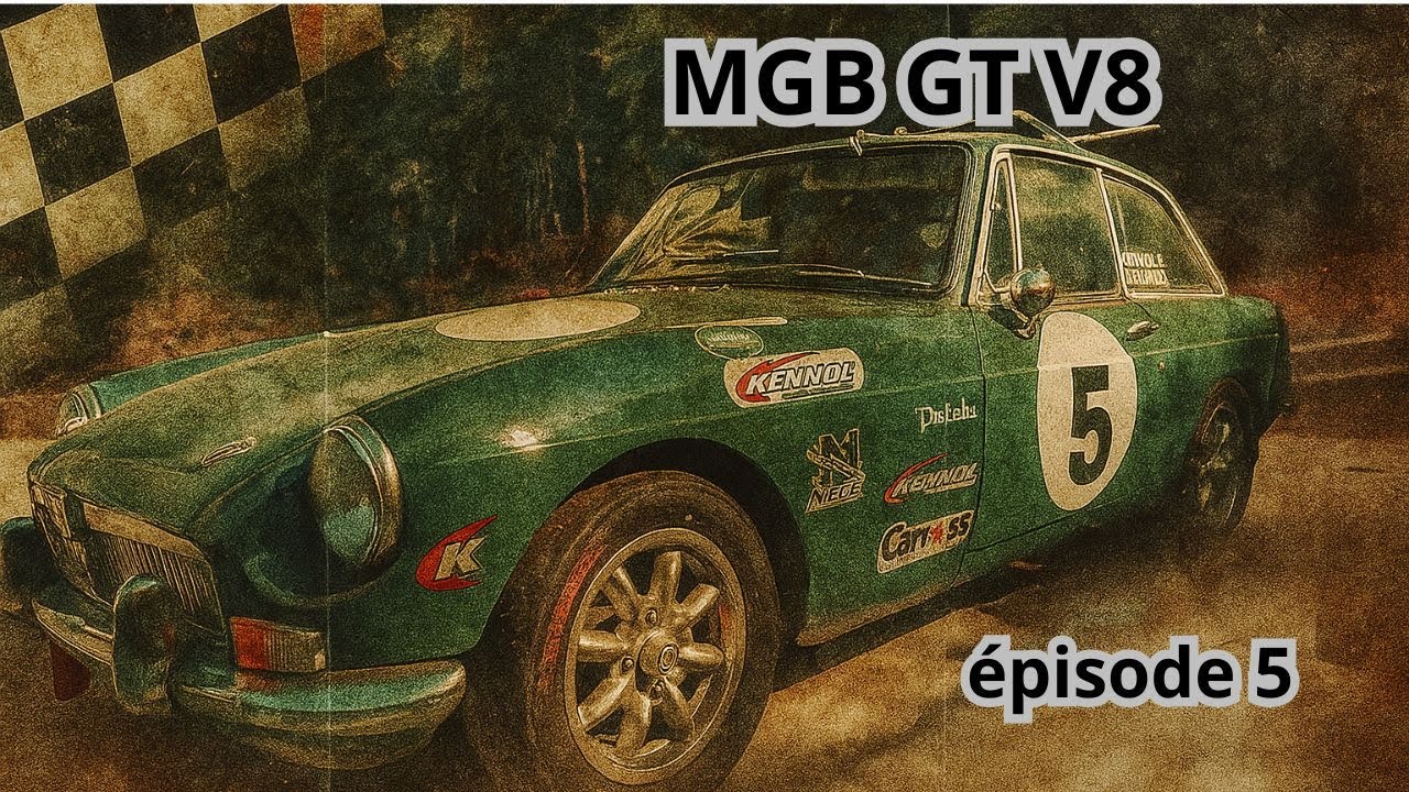 Le compte à rebours est lancé : la MGB GT V8 part en course dans une semaine ! Episode 4