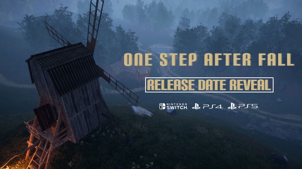 One Step After Fall - Release Date Reveal Trailer - YouTube