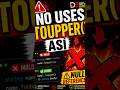 🚨 No uses ToUpper() así en .NET