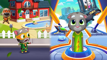 Hero Dash VS Gold Run Galaxy - Super Tom VS Hero Tom Galaxy - All Bosses Walkthrough Gameplay