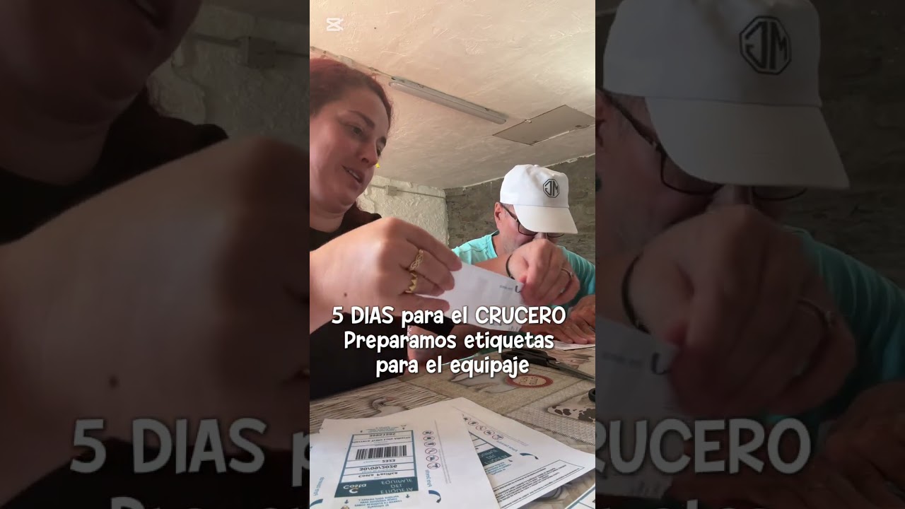 Etiquetas para tu crucero, si quieres saber más comenta! #cruise #vacaciones #familia #travel #fyp