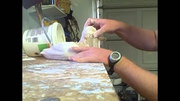 Burlap a foamer decoy head