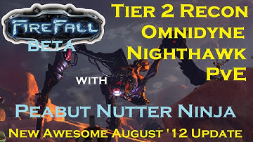 Firefall Beta August Patch - Tier 2 Recon NIGHTHAWK PvE