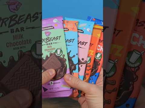 Видео: Что вкуснее? Шоколад мистера Биста или Hershey's?