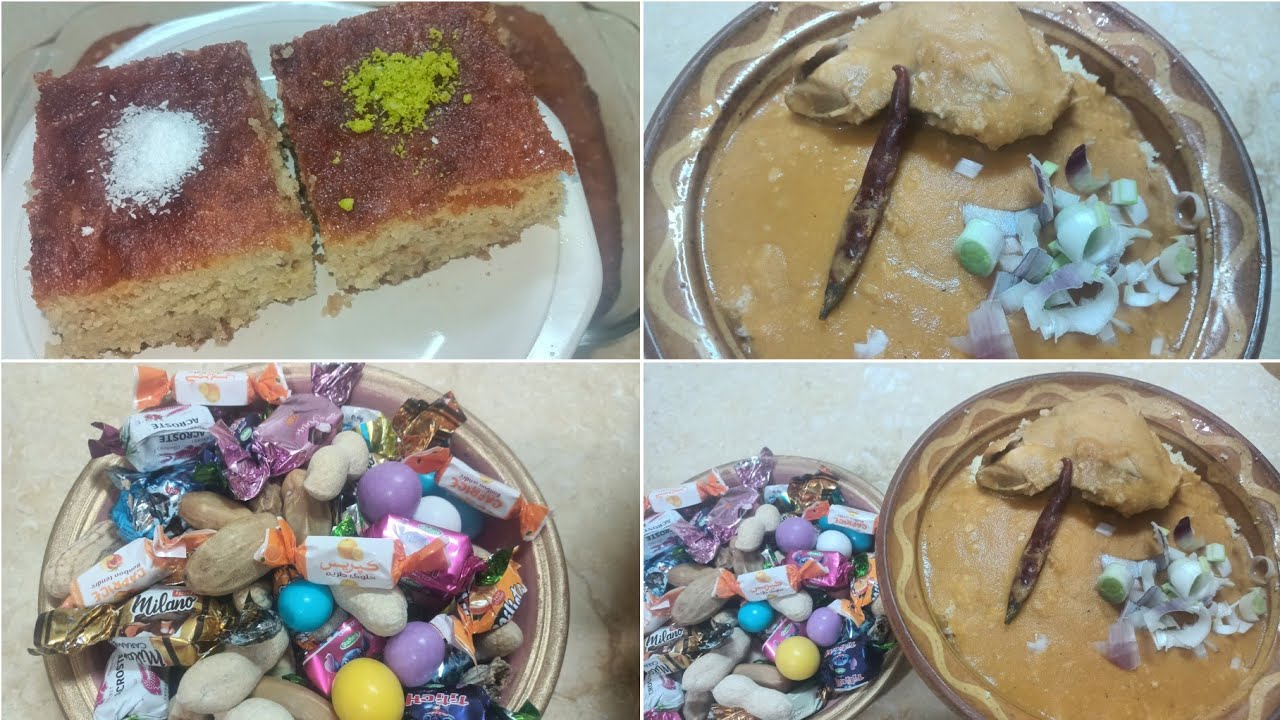 طعام بالفول مدشش  نجوزوه بالبصل ما عندي ما نقول على البنة👌 خبز تونس بمكون يجي فالبسبوسة زادلها بنة 😋