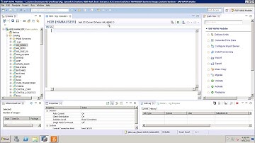 SAP HANA - Create Table using SQL Editor