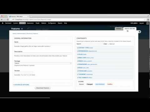 Updated User Interface in Features 2.x