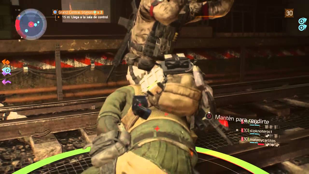 The Division gameplay ps4 con los Axis en nivel 30 parte 3