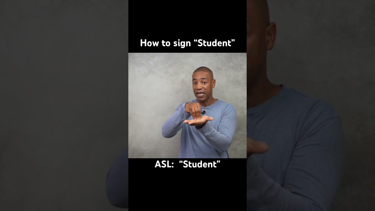 Asl Student Sign