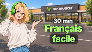 Easy French Shadowing | 30 Minutes of Slow & Simple French