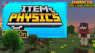 minecraft Item physics Mod for free // #minecraftshorts #mods 