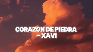 Corazón de piedra-Xavi (letra/lyrics)