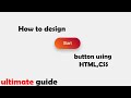 Create Stunning CSS Buttons in Minutes! | Web Design Tutorial (No JavaScript