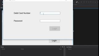 ATM Login form | Account Details form | Transaction Details Project in Window Form