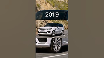 Range rover ( Evolution 2000 to 2023 ) #shorts#
