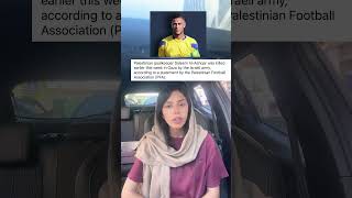 Play video: Israel kills Palestinian goalkeeper Saleem Al-Ashqar; FIFA remains silent so far