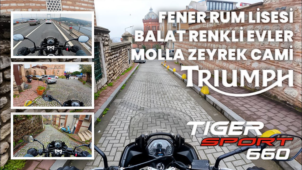 İstanbul'un En Renkli Rotası: Balat ve Fener Sürüşü | Triumph Tiger Sport 660