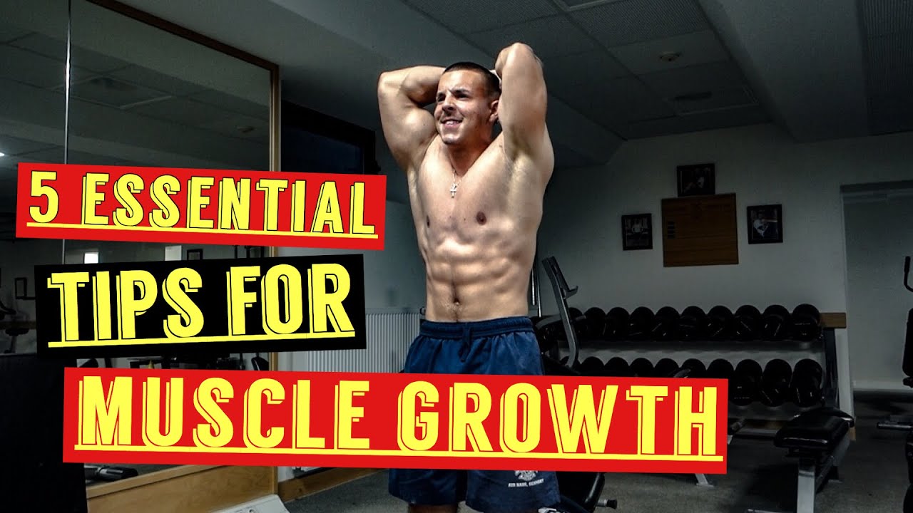 FIVE ESSENTIAL TIPS FOR MUSCLE GROWTH | CHEST WORKOUT - YouTube