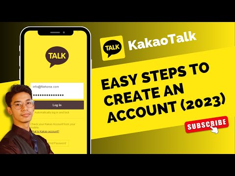   Kakao Talk Sign Up How To Create Or Register Kakao Talk Account