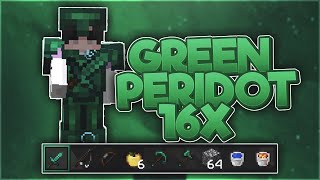 Green Peridot 16x - Minecraft PVP Texture Pack (1.7.10/1.8.9/1.14/1.15/1.16.5/1.17) [FPS BOOST]