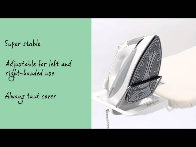 Brabantia Ironing Board - Size A with Steam Iron Rest | Brabantia