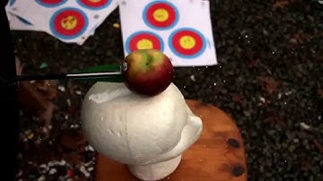 Shooting Apple Off Head with Arrow