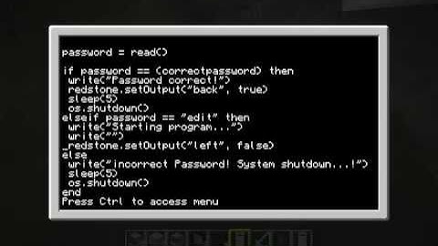 Awesome! Computercraft mod spotlight! Doors with password lock (tutorial). Code your own programs!