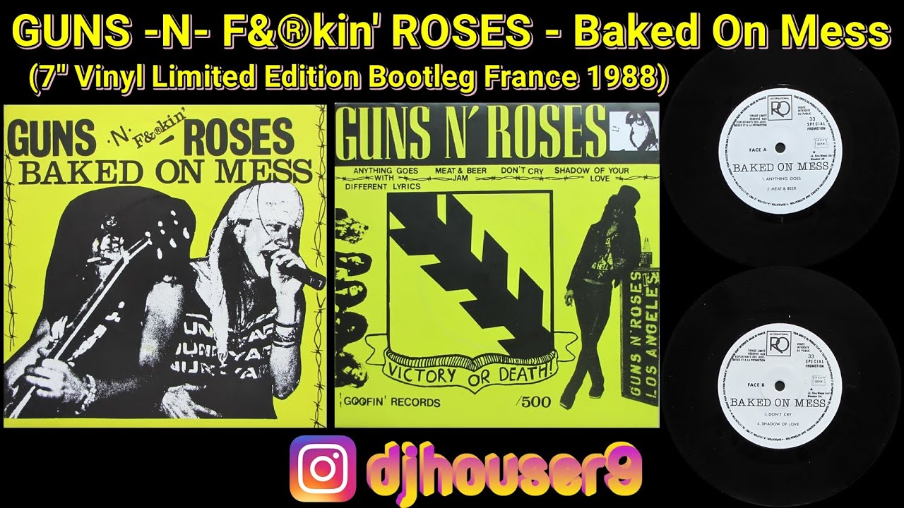 GUNS N' ROSES BAKED ON MESS 2枚組　500枚限定！ YouTube