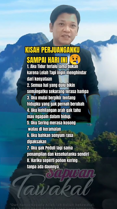 KISAH PERJUANGANKU SAMPAI HARI INI 😢 #motivasi #shorsviral