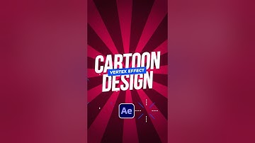 Create Cartoon Spiral Backgrounds in After Effects #tutorial