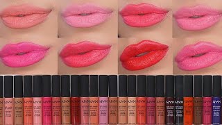 Nyx Soft Matt lip cream all shades | Nyx cosmetics | Matt lipsticks screenshot 2