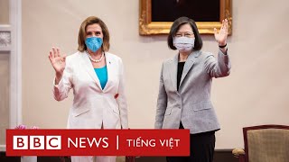 Hai bà Pelosi và Thái Anh Văn nói về nền dân chủ Đài Loan - BBC News Tiếng Việt