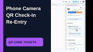 Allow Repeat Entry with One QR Code Ticket