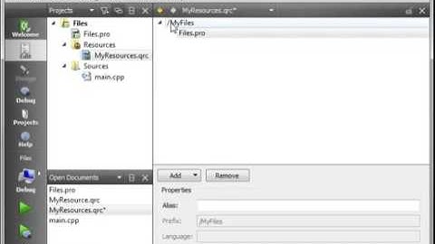 C++ Qt 13   Resource Files