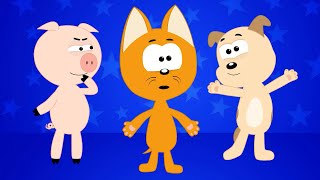 Move your body clap clap Freeze - Meow Meow Kitty action songs for children screenshot 3