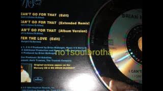 Brian McKnight 'I Can't Go For That' (Extended Remix) (90's R&B)