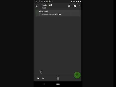 Input Tap Works Inside Tasker With No Root